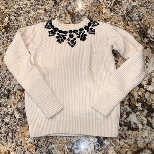 Ann Taylor Beaded Sweater